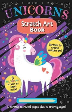 Unicorn Scratch Art Book
